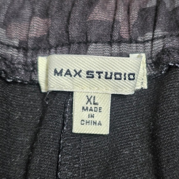 Max Studio Camouflage Print Jogger Pants Women's Size XL Drawstring Waist Casual - Picture 3 of 7